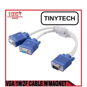 A03 VGA 1M/2F CABLE W/MAGNET [SBN:YES NILAI:NO MELAKA:NO HPS:NO]