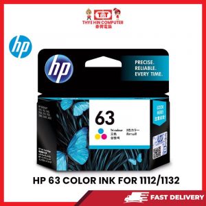 HP 63 COLOR INK FOR 1112/1132 [SBN:NO NILAI:NO MELAKA:NO HPS:YES]