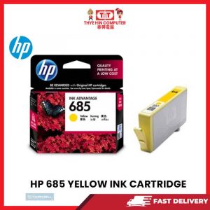 HP 685 YELLOW INK CARTRIDGE EXPIRED DEC 2022 [SBN:NO NILAI:NO MELAKA:NO HPS:YES]