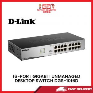 DLINK DGS-1016D 16 PORT GIGABIT SWITCH [SBN:YES NILAI:NO MELAKA:NO HPS:NO]