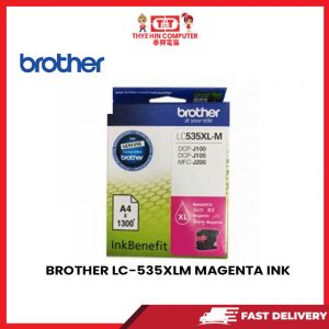 BROTHER LC-535XLM MAGENTA INK [SBN:YES NILAI:NO MELAKA:NO HPS:NO]