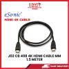J02 CB 408 4K HDMI CABLE MM 1.5 METER [SBN:YES NILAI:NO MELAKA:YES HPS:NO]