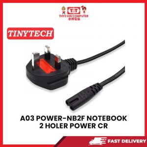 A03 POWER-NB2F NOTEBOOK 2 HOLER POWER CR [SBN:YES NILAI:NO MELAKA:NO HPS:NO]