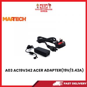 A03 AC19V342 ACER ADAPTER(19V/3.42A) [SBN:NO NILAI:NO MELAKA:YES HPS:NO]