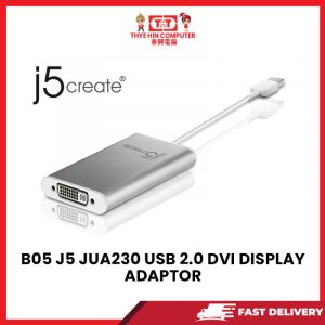 B05 J5 JUA230 USB 2.0 DVI DISPLAY ADAPTR [SBN:NO NILAI:YES MELAKA:NO HPS:NO]