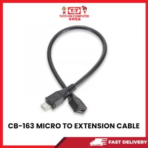 J02 CB-163 MICRO TO EXTENSION CABLE 21CM [SBN:NO NILAI:YES MELAKA:NO HPS:NO]