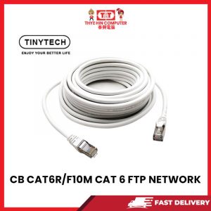 A03 CB CAT6R/F10M CAT6 FTP NETWORK CABLE 10 METER [SBN:YES NILAI:NO MELAKA:NO HPS:NO]