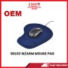 GEL02 W/ARM  MOUSE PAD [SBN:YES NILAI:NO MELAKA:YES HPS:NO]