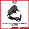 E13 AC12V-2.1A/2.5MM CCTV/MODEM ADAPTER [SBN:YES NILAI:NO MELAKA:NO HPS:NO]