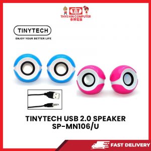 TINYTECH USB 2.0 SPEAKER SP-MN106/U [SBN:NO NILAI:YES MELAKA:NO HPS:NO]