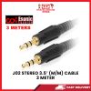 J02 STEREO 3.5" (M/M) CABLE 3 METER [SBN:YES NILAI:NO MELAKA:NO HPS:NO]