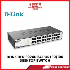DLINK DGS-1024 24 PORT GIGABIT SWITCH [SBN:YES NILAI:NO MELAKA:NO HPS:NO]