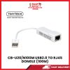 A03 CB-U20/N100M  USB2.0 TO RJ45 DONGLE (100M) [SBN:YES NILAI:NO MELAKA:NO HPS:NO]