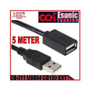 J02 CB-311 USB64 CB150 EXT 5M CABLE [SBN:YES NILAI:NO MELAKA:NO HPS:NO]