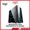 AIGO BLACK TECH MINI MICRO ATX CASING [SBN:NO NILAI:NO MELAKA:NO HPS:NO]