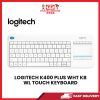 LOGITECH K400 PLUS WHT KB WL TOUCH KEYBOARD [SBN:YES NILAI:NO MELAKA:NO HPS:NO]