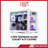 C305 TEMPERED GLASS LUXURY ATX CASING [SBN:NO NILAI:NO MELAKA:NO HPS:NO]