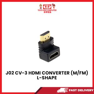 J02 CV-3 HDMI CONVERTER (M/FM) L-SHAPE [SBN:NO NILAI:NO MELAKA:YES HPS:NO]