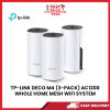 TP-LINK DECO M4 (3-PACK) AC1200 WHOLE HOME MESH WIFI SYSTEM [SBN:YES NILAI:YES MELAKA:YES HPS:NO]