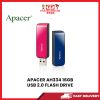 APACER AH334 16GB USB 2.0 FLASH DRIVE [SBN:NO NILAI:NO MELAKA:NO HPS:NO]