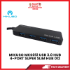 MIKUSO MKS012 USB 3.0 HUB 4-PORT SUPER SLIM HUB 012 [SBN:NO NILAI:YES MELAKA:NO HPS:NO]