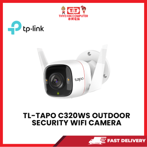 TL-TAPO C320WS OUTDOOR SECURITY WIFI CAMERA [SBN:YES NILAI:NO MELAKA:YES HPS:NO]