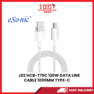J02 HCB-T70C 120W DATA LINE CABLE 1000M TYPE-C [SBN:YES NILAI:NO MELAKA:NO HPS:NO]