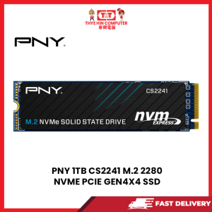 PNY 1TB CS2241 M.2 2280 NVME PCIE GEN4X4  SSD [SBN:YES NILAI:NO MELAKA:NO HPS:NO]