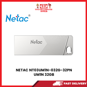 NETAC NT03UM1N-032G-32PN UM1N 32GB USB3.2 HIGHSPEED FLASH DRIVE 150MB/S [SBN:NO NILAI:YES MELAKA:NO HPS:NO]