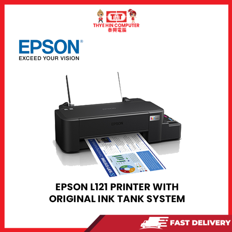 EPSON L121 PRINTER WITH ORIGINAL INK TANK SYSTEM [SBN:NO NILAI:NO ...