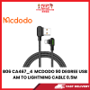 B06 CA467_4  MCDODO 90 DEGREE USB AM TO LIGHTNING CABLE 0.5M [SBN:NO NILAI:NO MELAKA:NO HPS:NO]