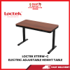 LOCTEK ET119W-C ELECTRIC ADJUSTABLE HEIGHT TABLE WITH DRAWE AND CHARGING PORT [SBN:NO NILAI:NO MELAKA:NO HPS:NO]