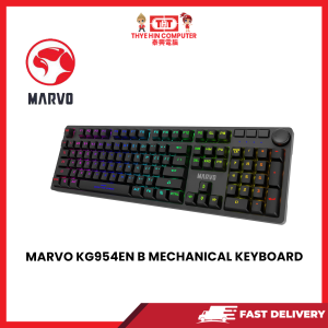 MARVO KG954EN B MECHANICAL KEYBOARD [SBN:NO NILAI:YES MELAKA:NO HPS:NO]