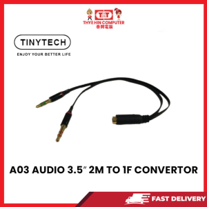 A03 AUDIO 3.5" 2M TO 1F CONVERTOR [SBN:YES NILAI:NO MELAKA:NO HPS:NO]