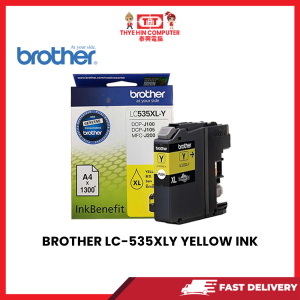BROTHER LC-535XLY YELLOW INK [SBN:YES NILAI:NO MELAKA:NO HPS:NO]