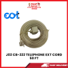 J02 CB-222 TELEPHONE EXT CORD 50 FT [SBN:NO NILAI:NO MELAKA:YES HPS:NO]