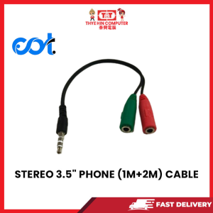 J02 STEREO 3.5" PHONE (1M2FM) CABLE [SBN:YES NILAI:YES MELAKA:NO HPS:NO]