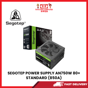 SEGOTEP POWER SUPPLY AN750W 80+ STANDARD (850A) [SBN:NO NILAI:YES MELAKA:NO HPS:NO]