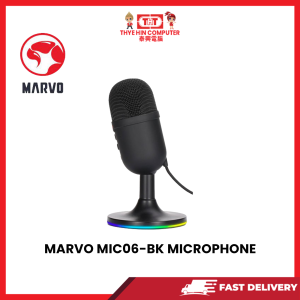 MARVO MIC06-BK MICROPHONE [SBN:NO NILAI:YES MELAKA:NO HPS:NO]