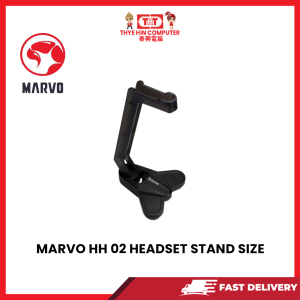 MARVO HH 02 HEADSET STAND SIZE: 140 X150 X 160MM [SBN:NO NILAI:YES MELAKA:NO HPS:NO]