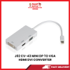J02 CV-43 MINI DP TO VGA HDMI DVI CONVERTER [SBN:YES NILAI:NO MELAKA:NO HPS:NO]