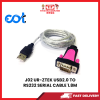 J02 UR-ZTEK USB2.0 TO RS232 SERIAL CABLE 1.8M [SBN:YES NILAI:NO MELAKA:NO HPS:NO]