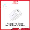 UGREEN (CD306) NEXODE 65W 2C1A GAN FAST CHARGER [SBN:YES NILAI:NO MELAKA:NO HPS:NO]