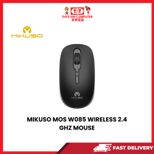MIKUSO MOS W085 WIRELESS 2.4 GHZ MOUSE [SBN:YES NILAI:NO MELAKA:NO HPS:NO]