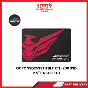 OCPC SSD25S3T1TBLT XTL-200 SSD 2.5" SATA III 1TB [SBN:YES NILAI:NO MELAKA:NO HPS:NO]