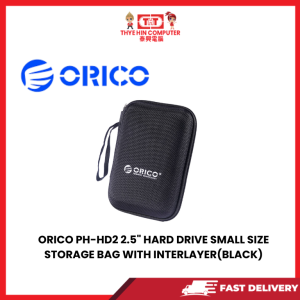 ORICO PH-HD2 2.5" HARD DRIVE SMALL SIZE STORAGE BAG WITH INTERLAYER [SBN:YES NILAI:NO MELAKA:NO HPS:NO]