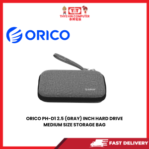 ORICO PH-D1 2.5 (GRAY) INCH HARD DRIVE MEDIUM SIZE STORAGE BAG [SBN:YES NILAI:NO MELAKA:NO HPS:NO]