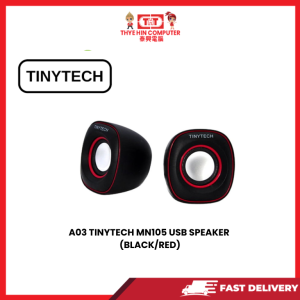 TINYTECH MN105 USB SPEAKERS [SBN:NO NILAI:YES MELAKA:NO HPS:NO]