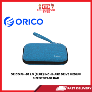 ORICO PH-D1 2.5 (BLUE) INCH HARD DRIVE MEDIUM SIZE STORAGE BAG [SBN:YES NILAI:NO MELAKA:NO HPS:NO]