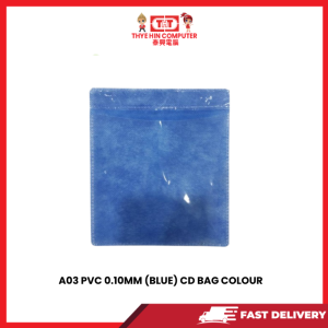 A03 PVC 0.10MM (BLUE) CD BAG COLOUR [SBN:YES NILAI:NO MELAKA:NO HPS:NO]